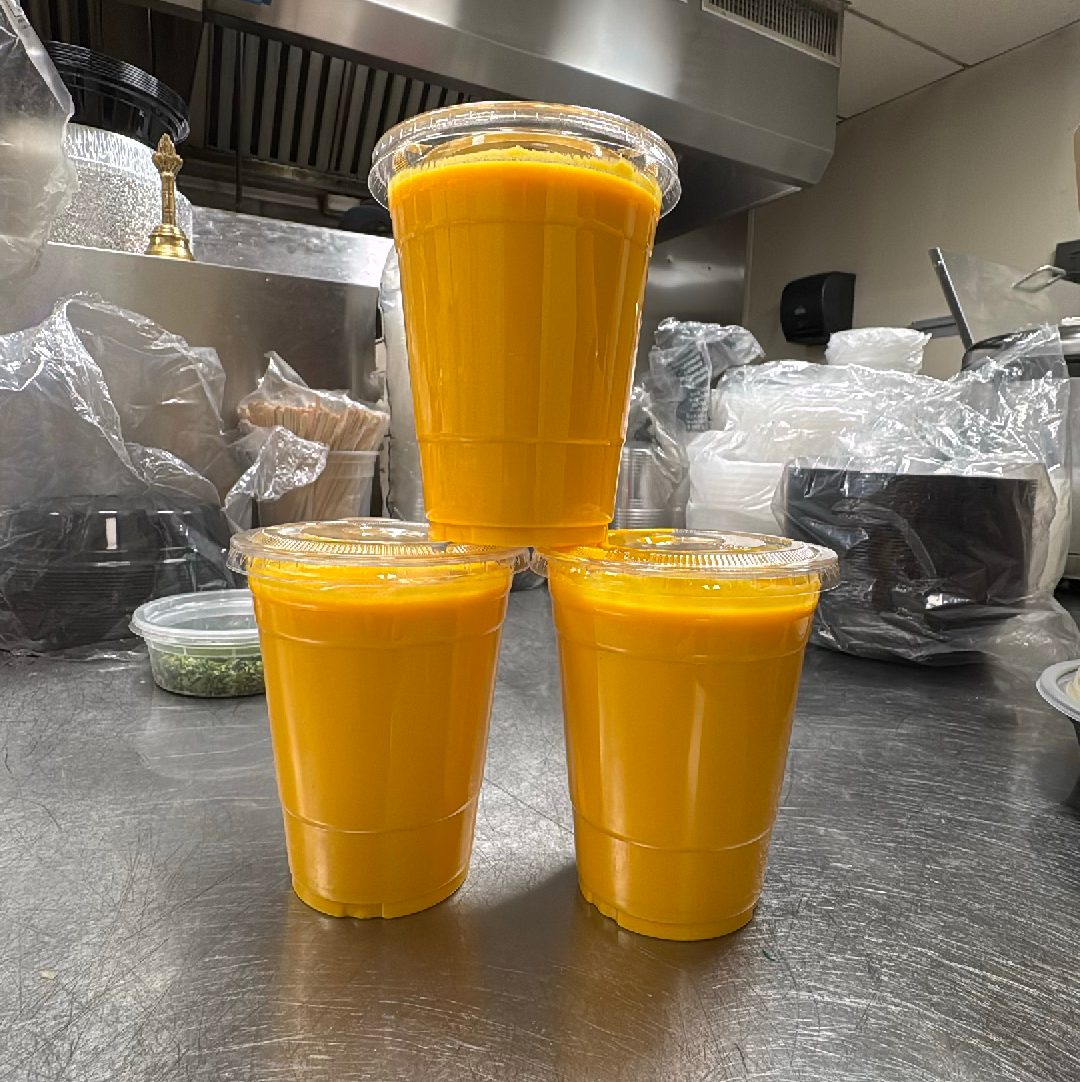 Mango lassi.