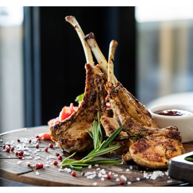 Lamb chop.