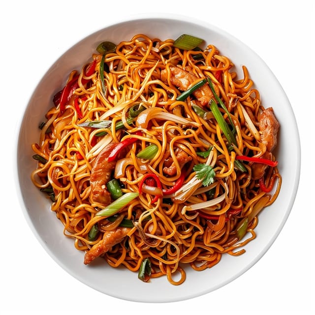 Chowmein/noodles (hakka) veg..