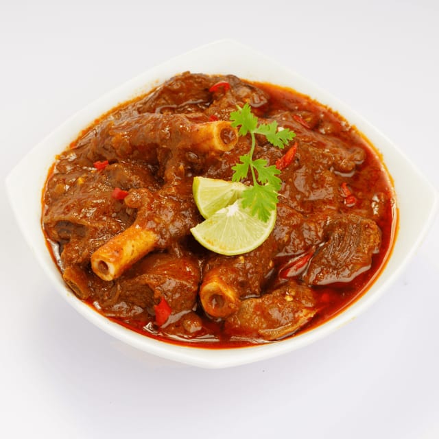Lamb curry.