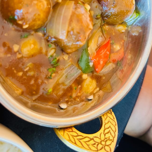 Manchurian gravy veg..