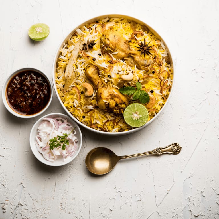 Delicious Chicken Biryani Awaits