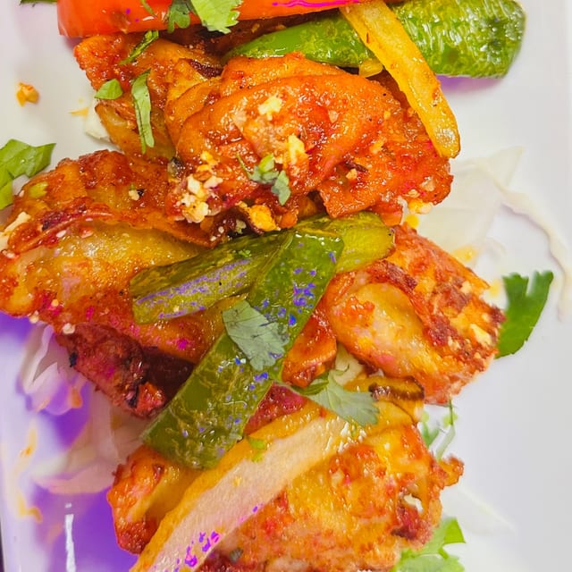 Chilli momo veg..