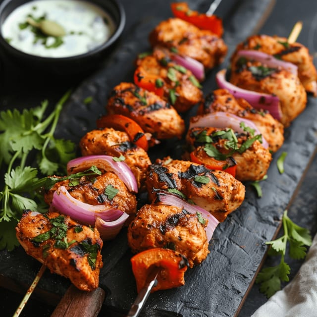 Grill chicken choila.