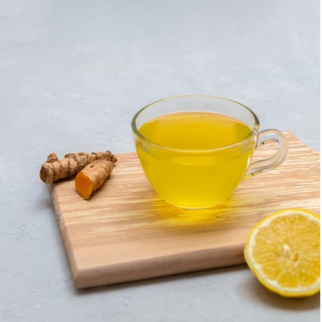 Honey lemon tea.