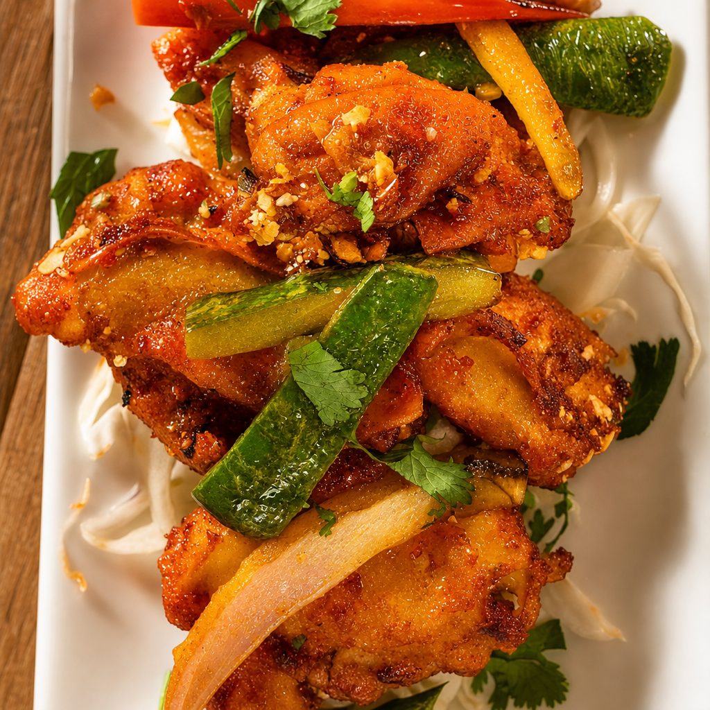 Chilli momo veg..