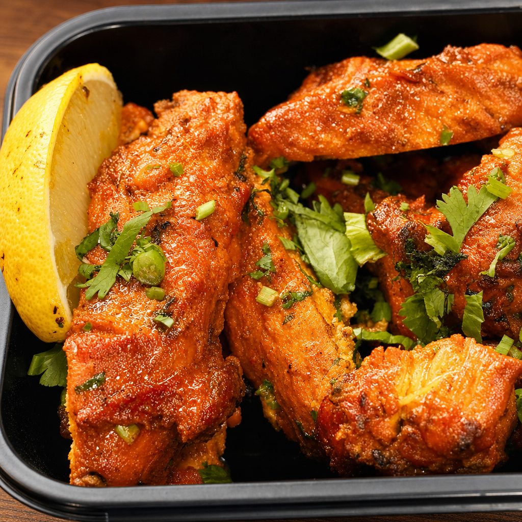 Chicken tikka.