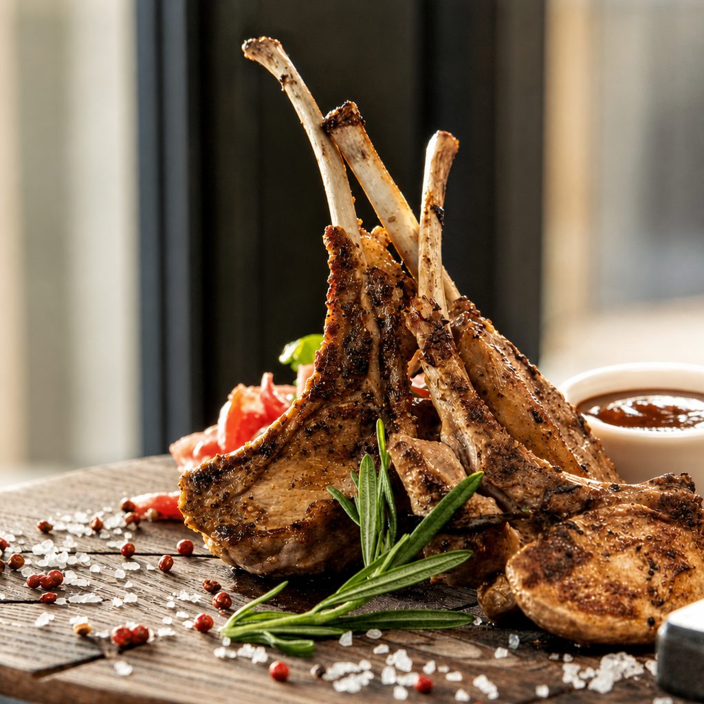 Lamb chop.