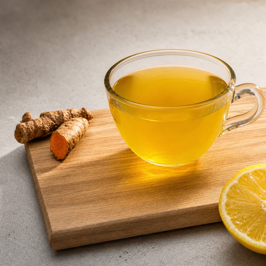 Honey lemon tea.