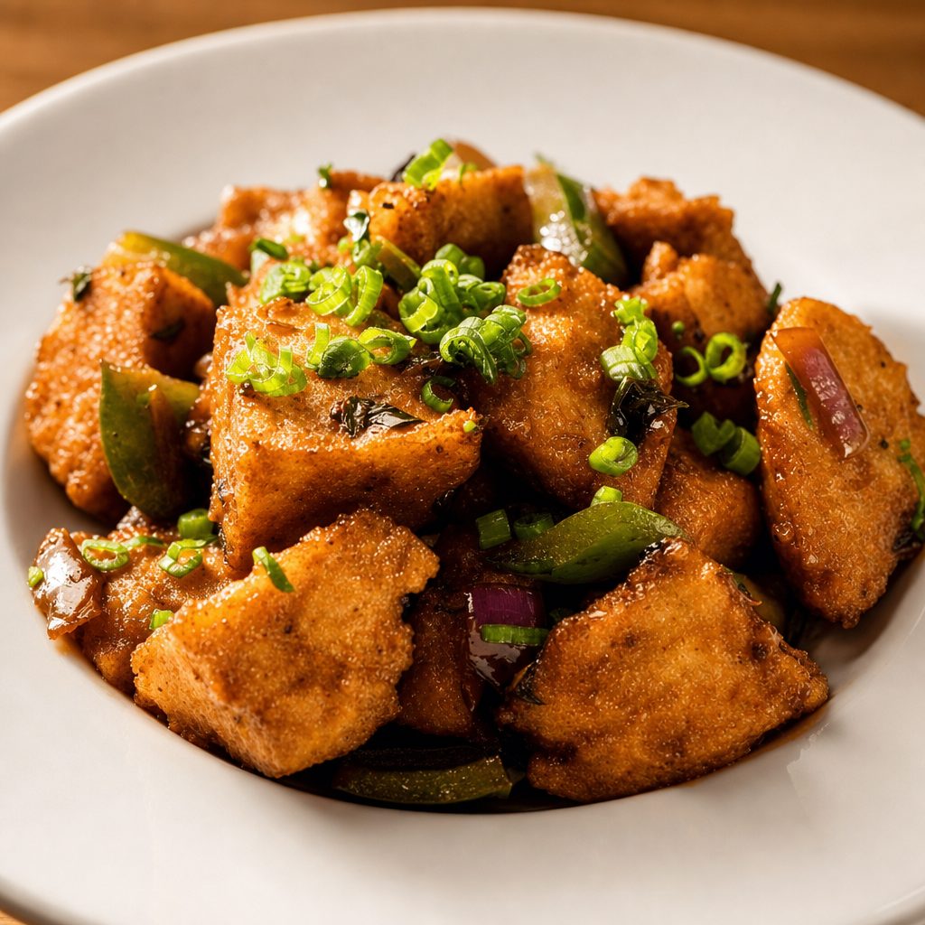 Manchurian dry-mushroom.
