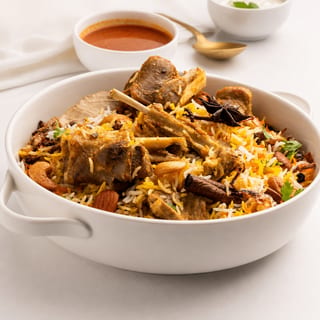 Goat biryani