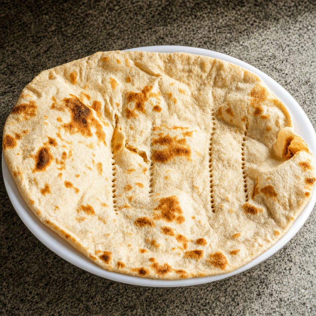 Plain naan.
