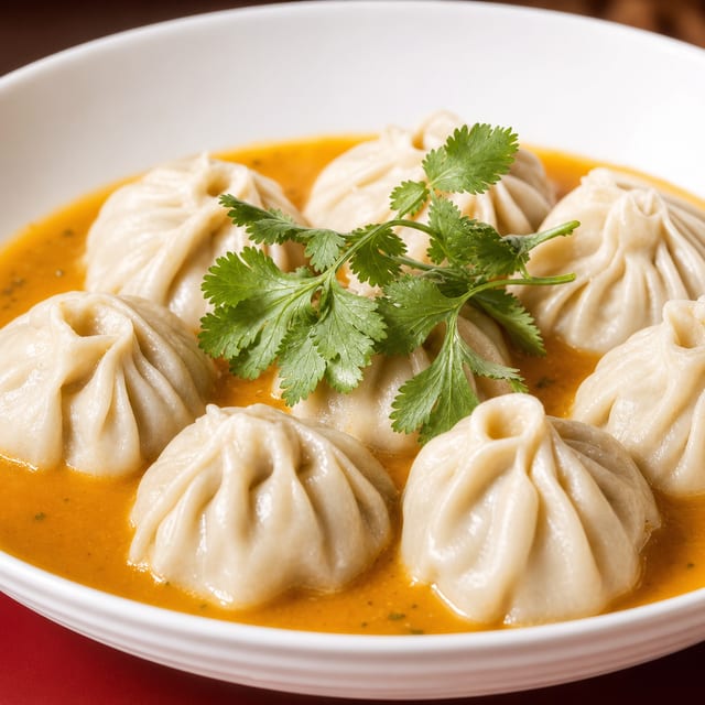Jhol momo chicken.