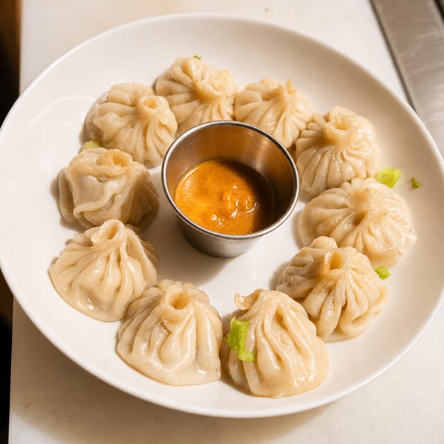 Steam momo chicken.